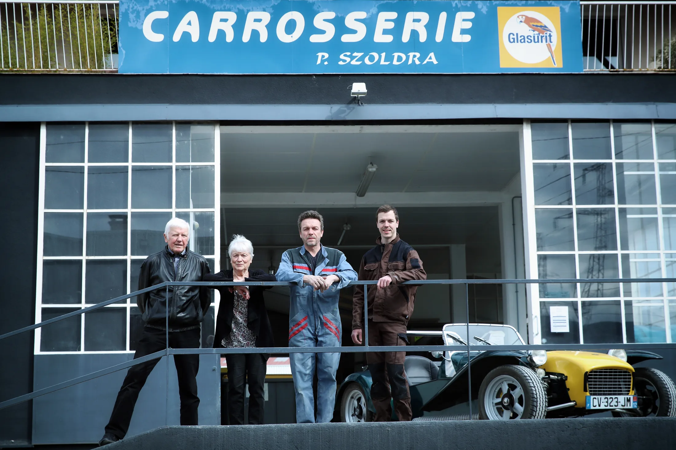 Carrosserie Szoldra, atelier depuis 1967